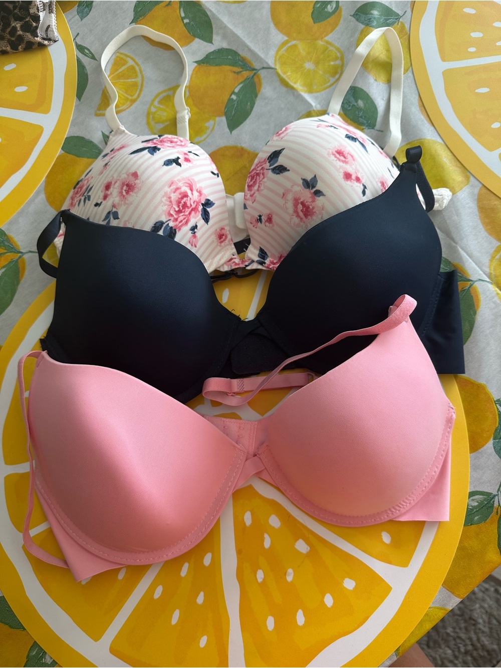 3 pack Laura Ashley size 34 C bras
